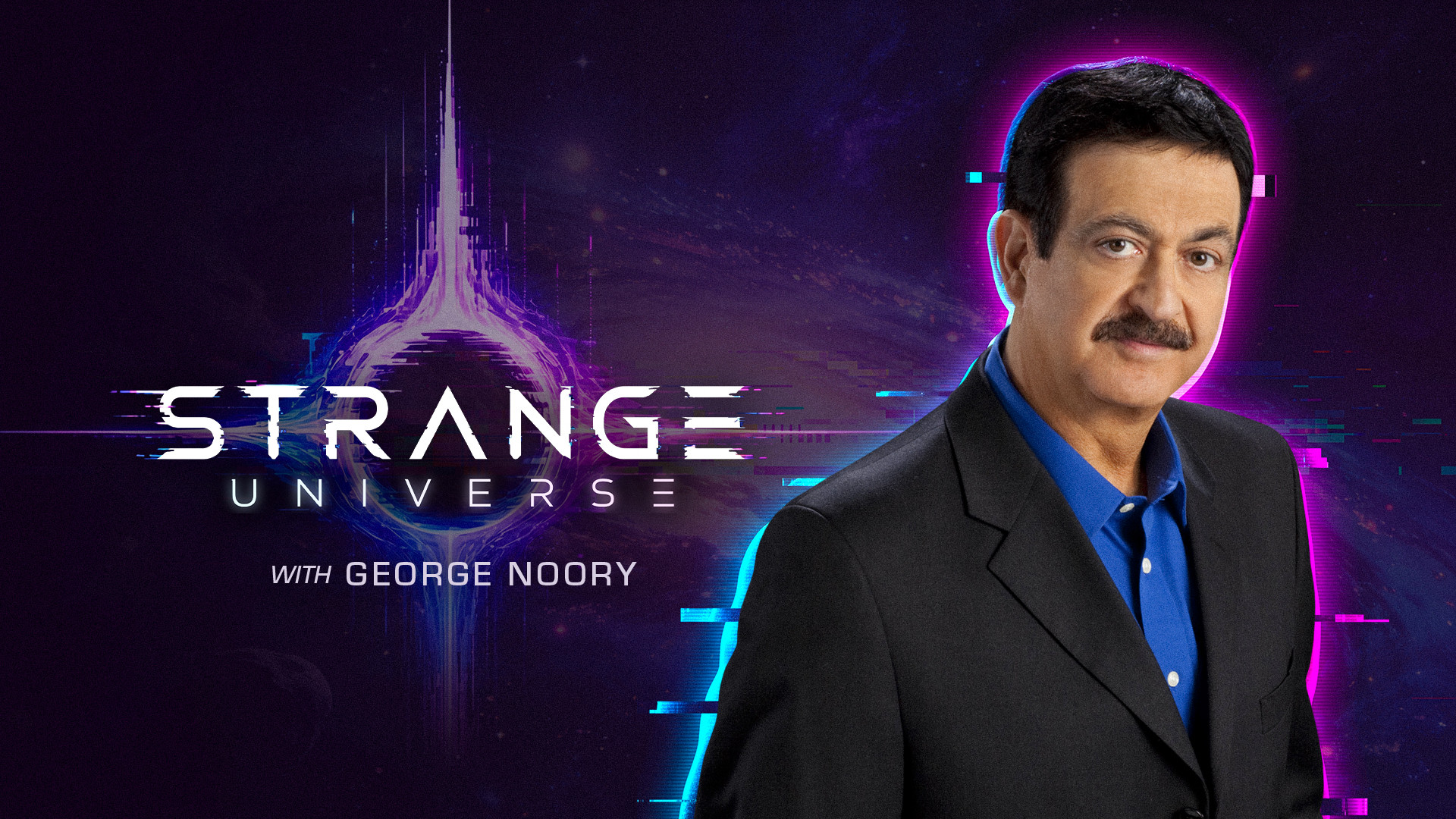 Strange Universe with George Noory — official programme artwork