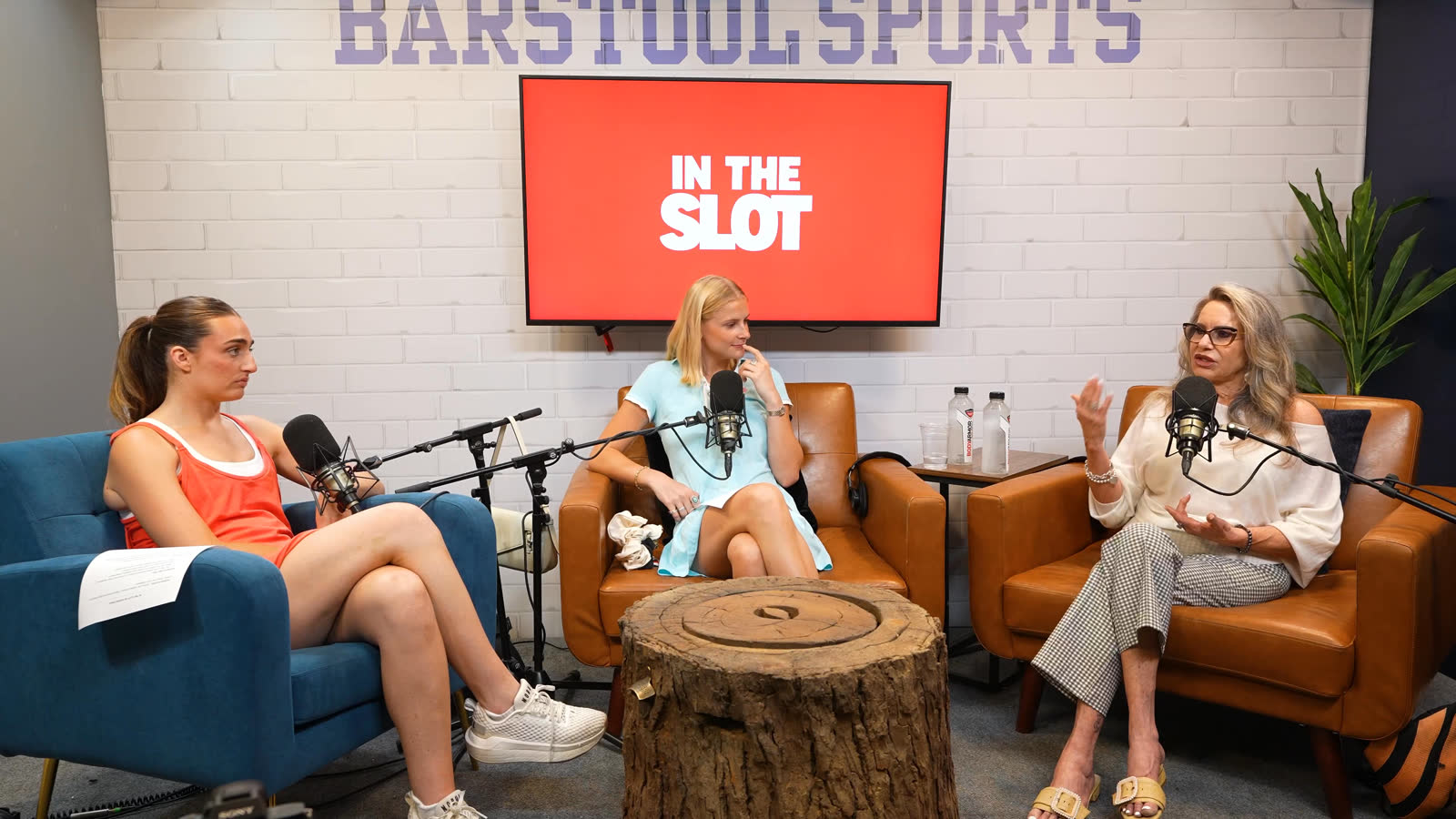 Susan Grau speaking with the two In the Slot hosts during their recorded reading